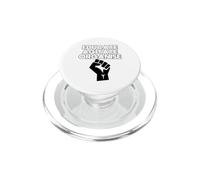 Educar, agitar, organizar protestas políticas PopSockets PopGrip para MagSafe