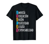 Educar - Bilingual Spanish Teacher Camiseta gráfica económica