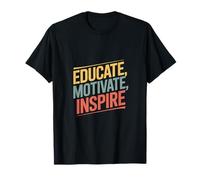 Educar Motivar Inspirar Camiseta