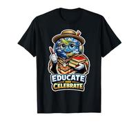Educar y Celebrar el diseño de Humor del Aula del Profesor Camiseta