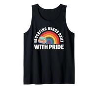 Educating Minds Daily Pride Rainbow Books, Maestra Camiseta sin Mangas