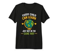 Education Every Child Can Learn Just Not In The Same Way Camiseta Premium