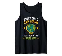Education Every Child Can Learn Just Not In The Same Way Camiseta sin Mangas