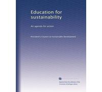 Education for sustainability: An agenda for action