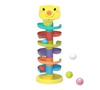 Educational Ball Drop Toy - Stackable Sound Playset, Creative Sturdy