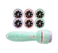 | Educational Bedtime Night Light - Projector Flashlights Kids Projected Torch Flashlight - For Walls Ceilings Indoor Home Camping Bedroom