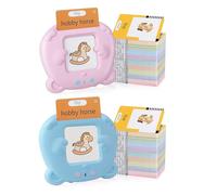 Educational Cards - Talking Cards | Cartoon English Learning Card with Cute Portable Design, Sensory Card with Sight Words for Kids Ages 2-6, Fun Learning Tools