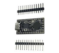 Educational Electronics ProMicro RP2040 Chip 133 MHz Velocidad de reloj para práctica de programación integrada, kit de desarrollo integrado