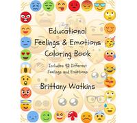 Educational Feelings & Emotions Coloring Book