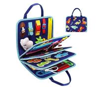 Educational Learning Sensory BusyBook - Kids Activities | Interactive Educational Sensory , Portable Preschool Learning Activities BusyBook For Preschool, Kids