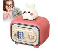 Educativa para | ATM Automático con Contraseña Y Huella Digital Juguete Lindo | De Plata | Ideal Cumpleaños Juego Navidad Hogar 4-10 Años Niñas Niños