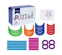 educativas para niños | Juego de Divertidos de | Juguetes de teasers de Cerebro Colorido, Lindos Juguetes de educación temprana para Habilidades motoras Finas