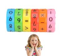 Educativo matemático, Juegos de Manipulación Matemática, Cubo de Números Matemáticas Giratorio | Juego de números para Suma, Resta, Multiplicación, División e Integral