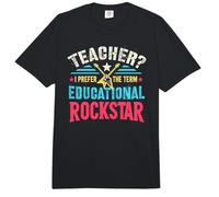 Educativo Rockstar Band Teacher I Enseño Música Pre-K Rocks Comfort Colors Adult Heavyweight T-Shirt
