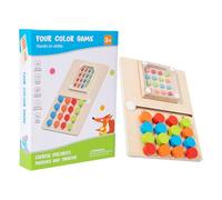 educativos: Juego de para un Solo Jugador, Actividad de Mesa Atractiva, Juguete lógico Que estimula la Mente, Desarrollo de Habilidades de Aprendizaje temprano, Juego de desa