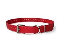 Educator Biothane Cuello, Metal, Rosso, 2,54 cm