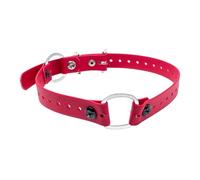 Educator Collar de perro pequeño elástico doble, biothane, impermeable, a prueba de olor, hebilla de metal y anillo en D con dos bucles cómodos, ajustable para un ajuste personalizado, 3/4 pulgadas