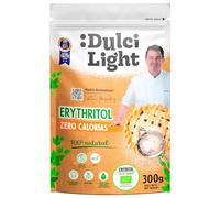 Edulcorante Eritritol Bio 300gr Zero DulciLight | Edulcorante 100% Natural Orgánico Ecológico Zero Calorías | Sustituto de Azúcar | Apto para dietas Keto y Cetogénicas