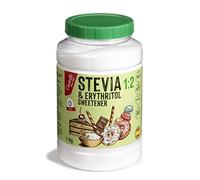 Edulcorante Stevia + Eritritol 1:2 | 1g = 2g de azúcar | Sustituto del Azúcar 100% Natural - 0 Calorías - 0 Índice Glucémico - Keto y Paleo - 0 Carbohidratos - No OGM - Castello since 1907-1 kg