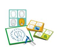 DJECO- Juegos Educativos Eduludo by Step Animals, Multicolor (DJ08319)