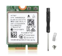 EDUP Adaptador de red inalámbrica WiFi de 7 tarjetas BE9300 de triple banda, 802.11be 2.4/5/6GHz, Bluetooth 5.4, MLO, M.2 Key E 2230 Wi-Fi 7 tarjeta de módulo para ordenador portátil, Intel y AMD