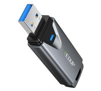 EDUP Adaptador mini USB 3.0 WiFi 6E para PC, AXE3000, 802.11ax, Tri-Band 6GHz/5GHz/2.4GHz, tarjeta de red inalámbrica USB Wi-Fi, compatible con Windows 11/10 (instalar controlador) y Linux (Plug and