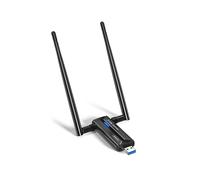 EDUP AX1672 WiFi 6E Adapter 3000Mbps High-Speed USB 3.0 Tri-Band 2.4G/5G/6G Wireless Network Card with Antenna