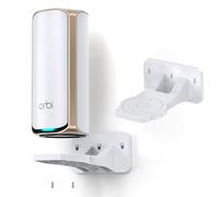 EDUP Kit de montaje en pared para enrutador Netgear Nighthawk WiFi 7 (RS100 RS200 RS300 RS500 RS600 RS700S) y Netgear Orbi 970 770 870 WiFi 7 Mesh, mejora la cobertura de señal, color blanco (paquete