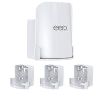 EDUP Soporte de Pared para eero Pro 7, Ahorra Espacio con Gestión de Cables, Solo Compatible con eero Pro 7, Montaje en Pared o Enchufe - Incluye Tornillos y Guía Rápida (Blanco, Pack de 3)