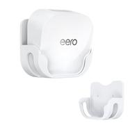 EDUP Soporte de Pared para Router eero 7 WiFi, Soporte que Ahorra Espacio con Gestión de Cables Oculta, Ajuste Personalizado para Sistema Mesh Doble Banda eero 7, Fácil Instalación (Blanco, Pack de 1)