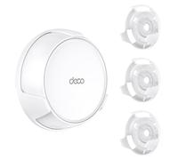 EDUP Soporte de Pared para TP-Link Deco WiFi 7 BE23/BE25/BE3600/BE5000/WB7200/WB10800/WB14400, Ahorra Espacio con Gestión de Cables Oculta, Diseño Seguro y Elegante (Blanco, Pack de 3)