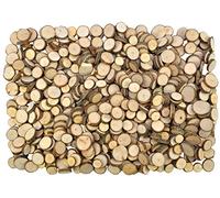 EDUPLAY 200073 Discos de Madera Natural, Naturaleza