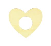 Eduplay 210167 7,5 x 8,5 x 0,3 cm), diseño de corazón anillos para servilletas (Juego de 12)
