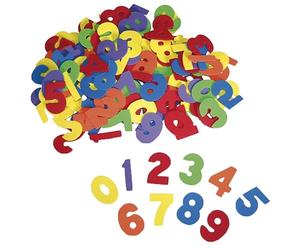 EDUPLAY Números de Goma musgosa Grandes.