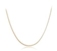 EduPlayte Collar de Temperamento Femenino, Cadena Ósea de Cerradura Dorada de Rosa, Estilo Simple con Sentido Avanzado Superpuesto, San Valentín y Regalos de Cumpleaños para Amigos, Amantes