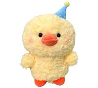 EduPlayte Juguetes de Peluche de Pato Amarillo, 25 cm Suave y Bonito Peluche para Bebés, Juguete de Peluche Amarillo, Divertidos Regalos de Cumpleaños para Niños y Bebés, Acompañamiento de Viaje