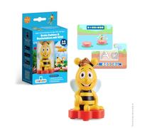 Edurino Figura de la abeja Maya primeros números y letras con Willi a partir de 3 años, incluye aplicación, innovador y digital juego educativo, comprensión de números, descubrir letras, concentración