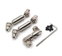 Eduuyvee - 3 piezas de eje de transmisión de metal CVD para B16 B36 Q60 Q63 Q64 MN77 FY004 6WD 6X6 1/16 RC Auto Upgrade piezas