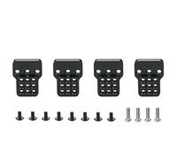 Eduuyvee - Asiento de extensión ajustable de metal para C14 C24 C34 C44 B14 B16 B24 B36 1/16 RC Auto Parts Negro