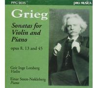 Edvard Grieg Complete Violin Sonatas (Lotsberg, Steen-nok (CD) (Importación USA)