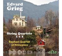 Edvard Grieg Edvard Grieg: String Quartets 1 & 2 (CD) Album (Importación USA)