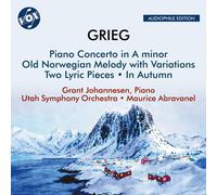 Grant Johannesen - Edvard Grieg: Piano Concerto in A Minor; Old Norwegian Melody with Variations; Two Lyric Pieces; In Autumn
