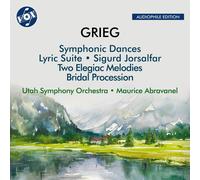 Edvard Grieg Grieg: Symphonic Dances/Lyric Suite/Sigurd J (CD) (Importación USA)