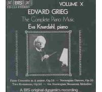 Edvard Grieg/Knardahl/Ingebretsen/Prp - Piano Concerto / Norwegian Dances / Romances