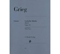 Edvard grieg : pieces lyriques volume i, op. 12 (avec doigtes) - piano: Klavier zu zwei Händen