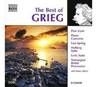 Edvard Grieg The Best of Grieg (CD) Album (Importación USA)
