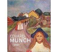Edvard Munch Edition Kalender 2027: Kunstkalender im Großformat mit Werken des berühmten norwegischen Künstlers. Wand-Kalender für Kunstliebhaber des Expressionismus. 46 x 55 cm