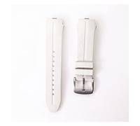 EDVENA Adecuado compatible con Lg Mira a Urbane 2 LTE LG W200 Smart Watch Silicone Goma Strap pulsera pulsera negro Banda Blanca Banda (Color : White)