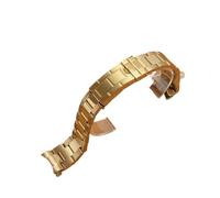 EDVENA Pulsera De Acero Inoxidable De 20 Mm Correa De Reloj Vintage Compatible Con Rolex Submariner 16610(Color:Yellow Gold logo)