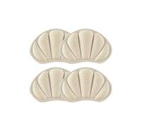 EDvkrgqx Almohadillas autoadhesivas para el talón, Plantillas Adhesivas for Talones Protectores for Calzado Deportivo Demasiado Grande Multicolor 10/15 Pares(Beige,10pair)